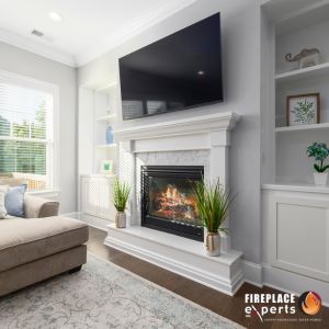 budget friendly fireplace makeover