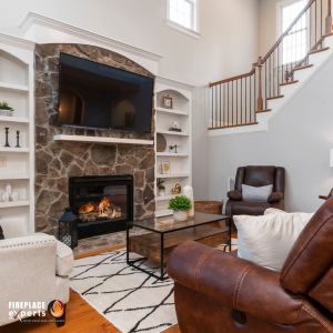 fireplace makeover